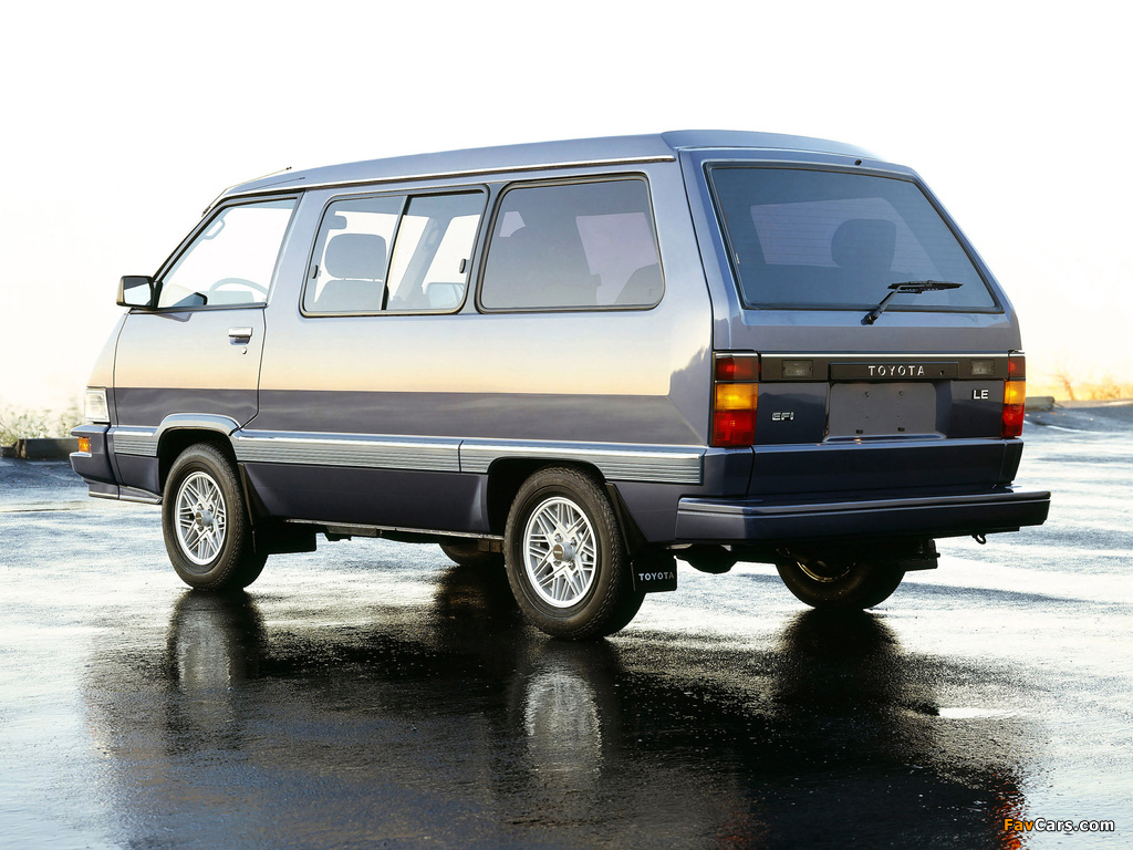 Toyota Van LE 1984–89 pictures (1024 x 768)