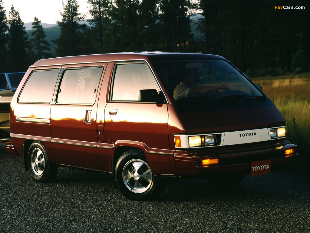 Toyota Van LE 1984–89 pictures (1024 x 768)