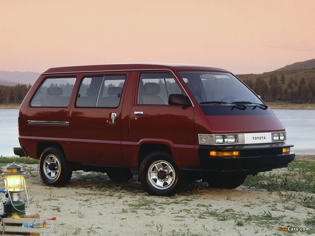 Toyota Van LE 4WD 1987–89 pictures (1024 x 768)
