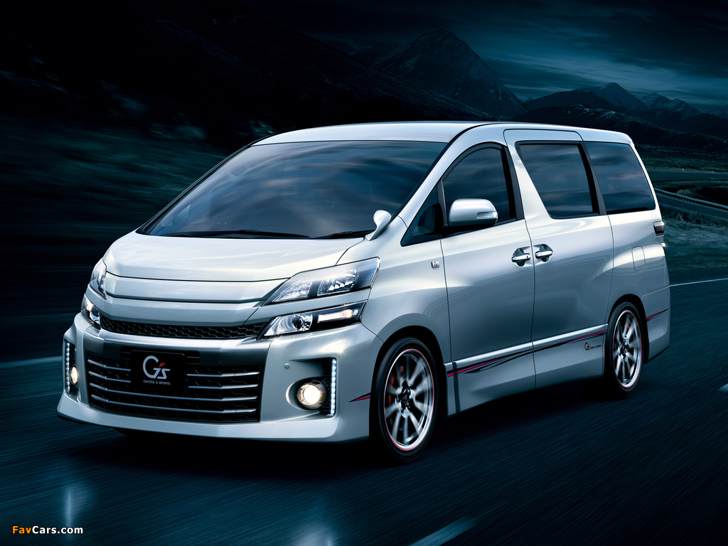 Images of Toyota Vellfire 2.4 Z Gs (ATH20W) 2012 (1024 x 768)