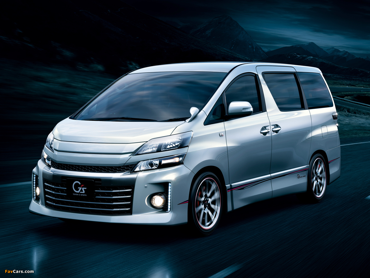 Images of Toyota Vellfire 2.4 Z Gs (ATH20W) 2012 (1280 x 960)