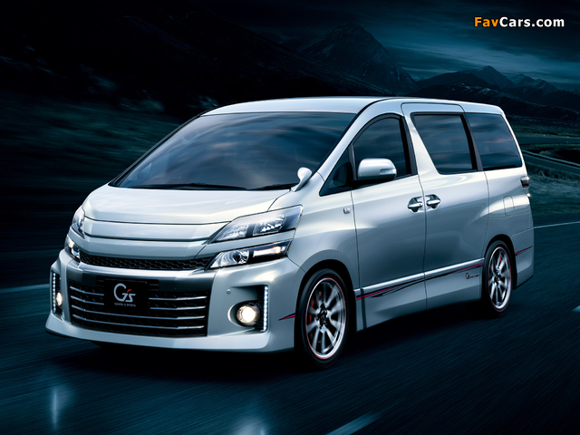 Images of Toyota Vellfire 2.4 Z Gs (ATH20W) 2012 (640 x 480)