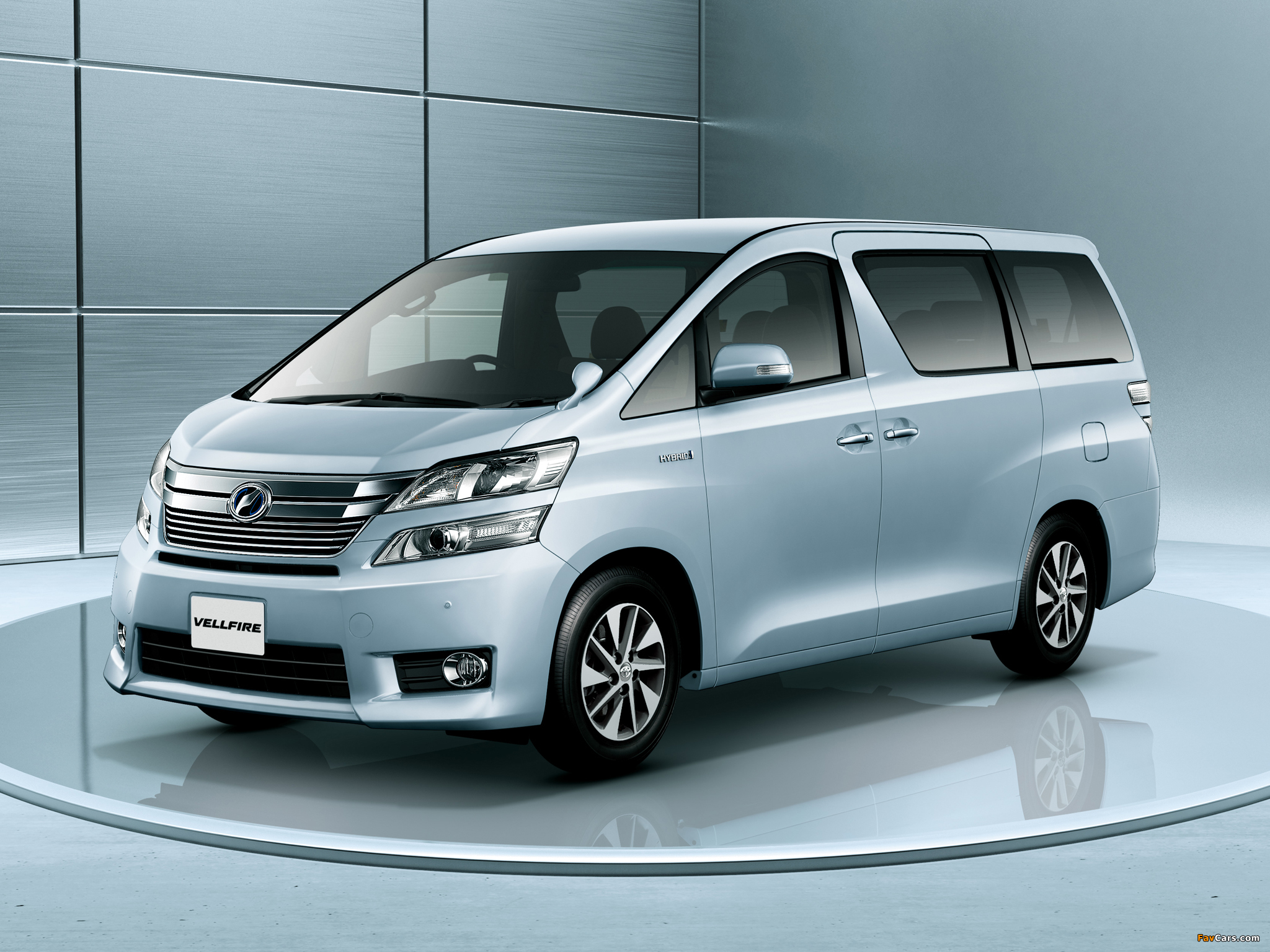 Images of Toyota Vellfire Hybrid X 4WD (ATH20W) 2011 (2048 x 1536)