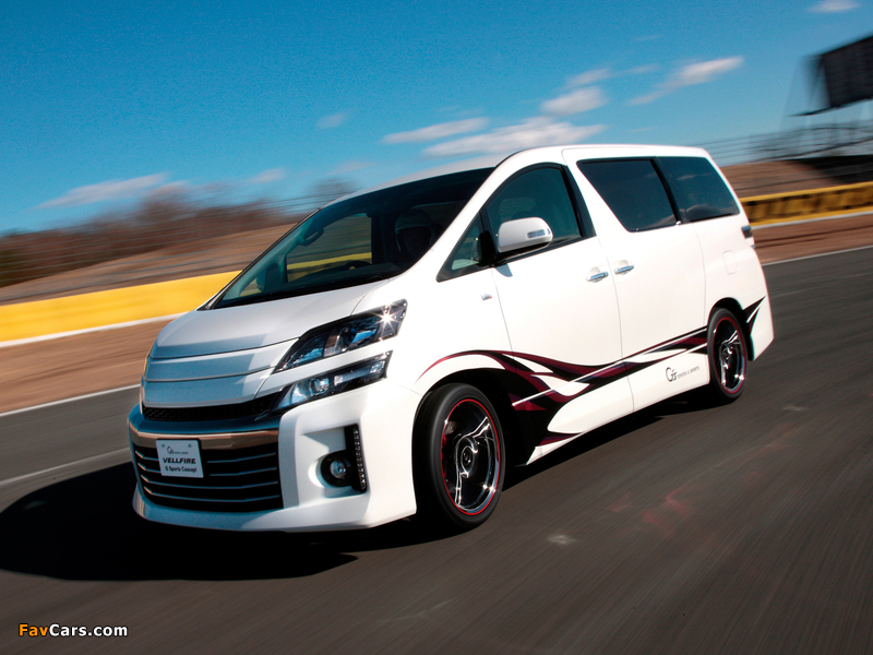 Images of Toyota Vellfire G Sports Concept (H20W) 2011 (800 x 600)