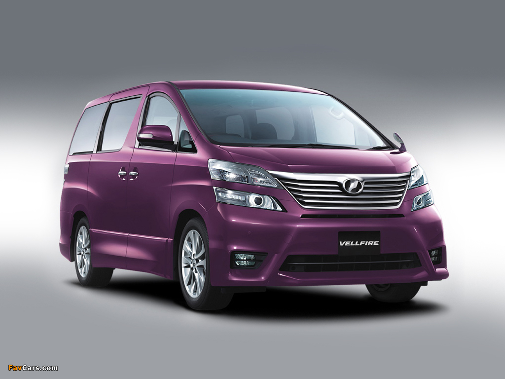 Toyota Vellfire 3.5 Z G Edition (GGH20W) 2008–11 images (1024 x 768)