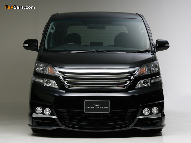 WALD Toyota Vellfire 2008 photos (640 x 480)