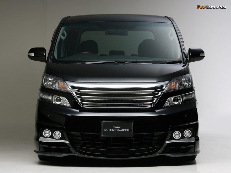 WALD Toyota Vellfire 2008 photos (800 x 600)