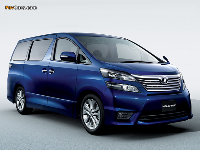 Toyota Vellfire 3.5 Z G Edition (GGH20W) 2008–11 pictures (640 x 480)