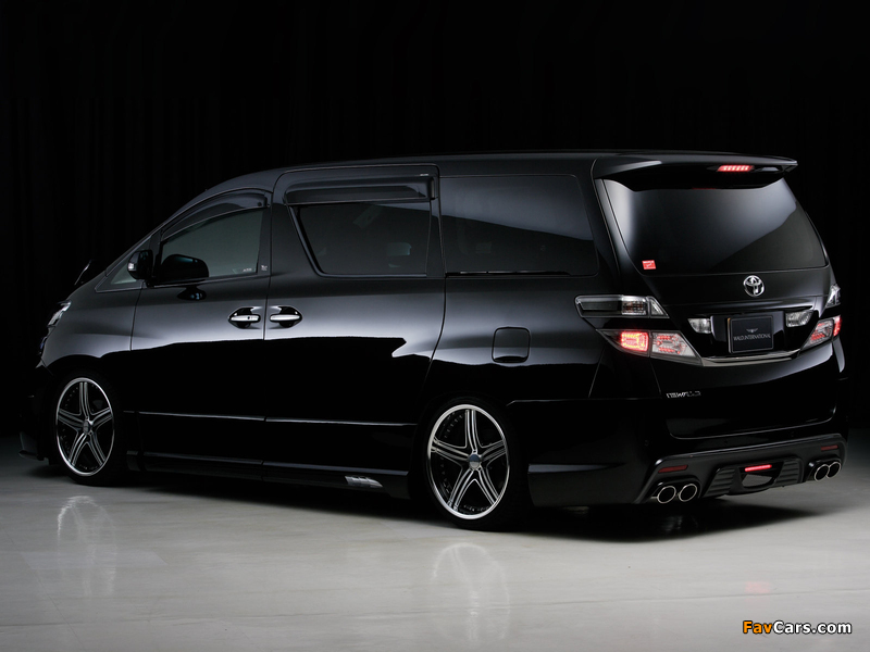 WALD Toyota Vellfire 2008 pictures (800 x 600)