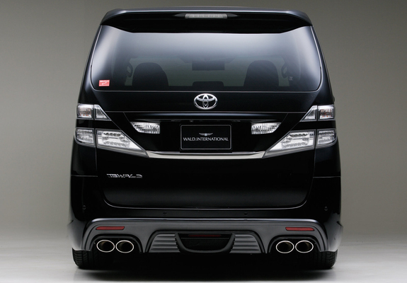 WALD Toyota Vellfire 2008 wallpapers