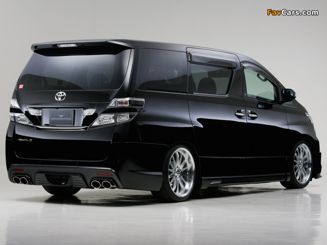 WALD Toyota Vellfire 2008 wallpapers (640 x 480)