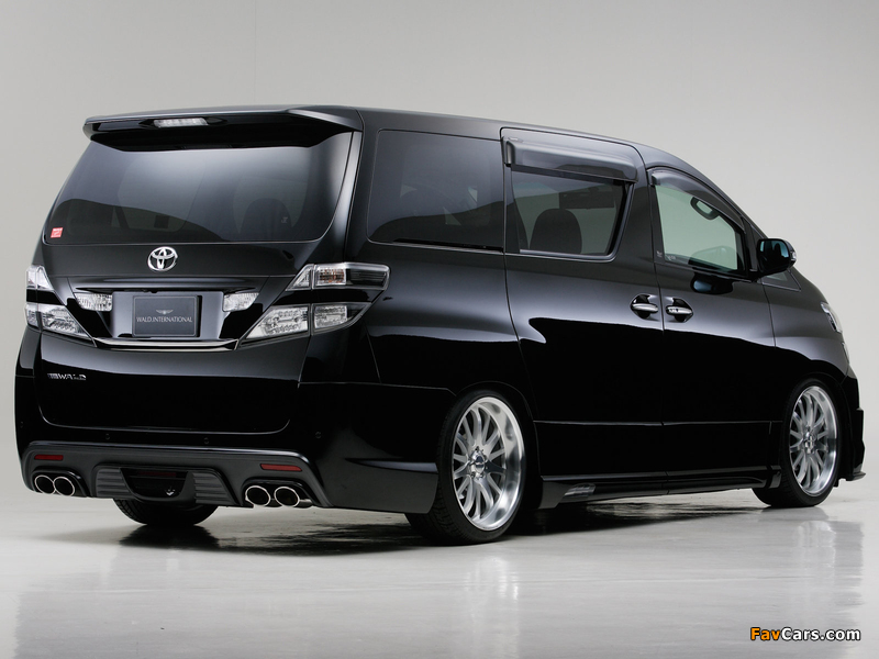 WALD Toyota Vellfire 2008 wallpapers (800 x 600)