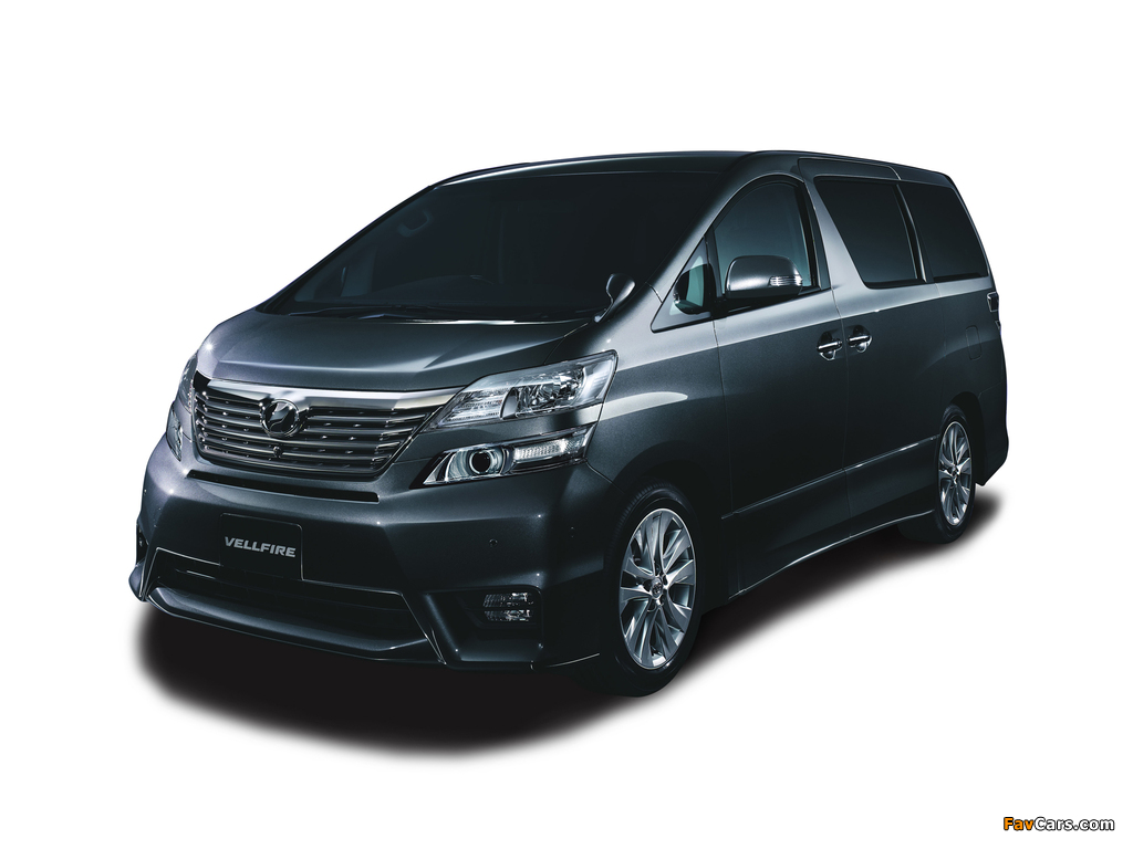 Toyota Vellfire 3.5 Z Platinum Selection (GGH20W) 2009–2011 wallpapers (1024 x 768)