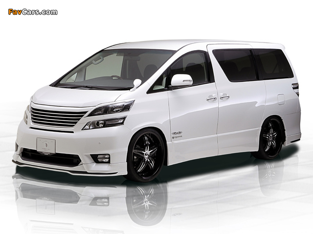 Tommykaira Toyota Vellfire 2009 wallpapers (640 x 480)