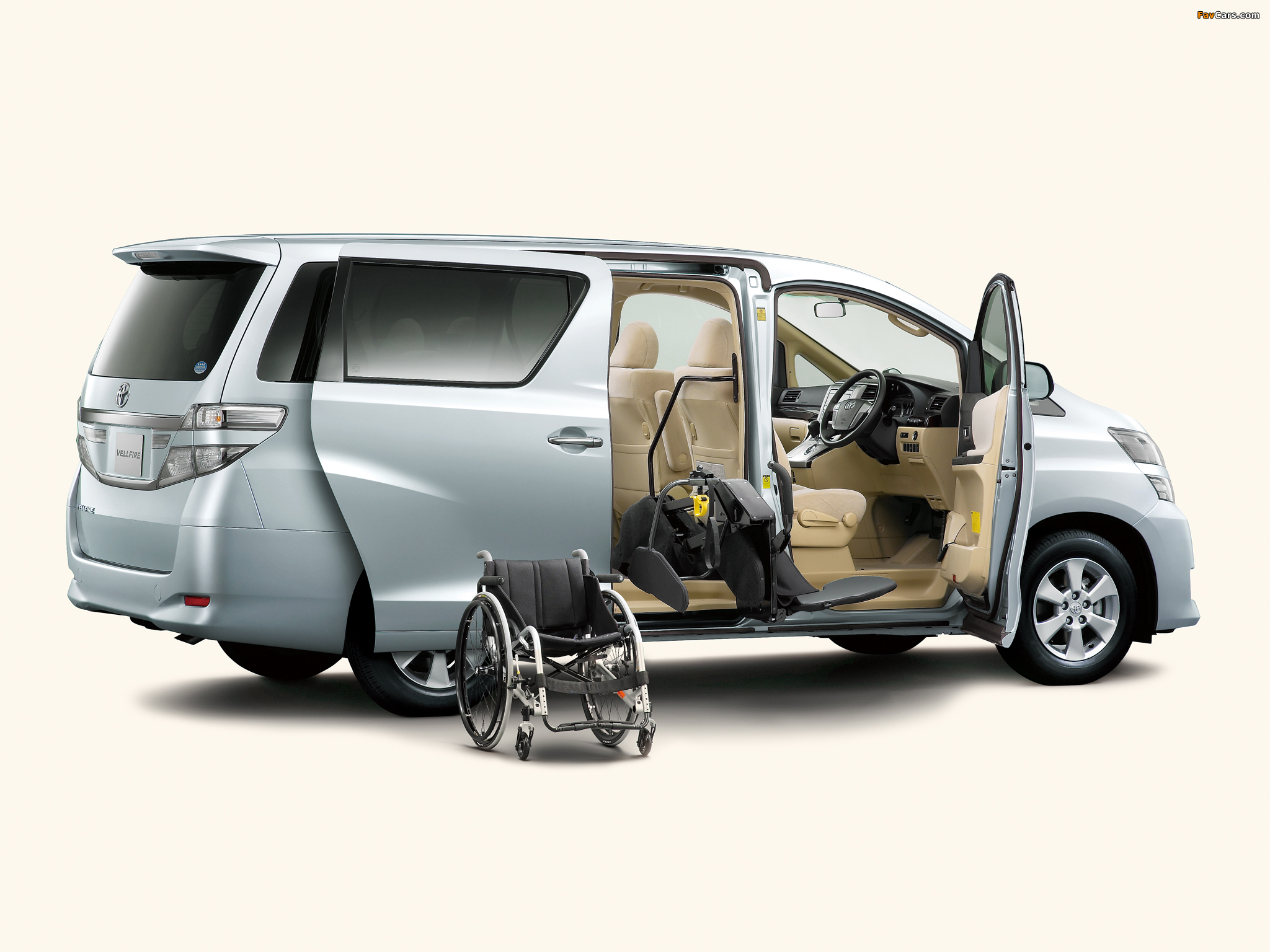 Toyota Vellfire 2.4 X (ANH20W) 2011 images (2048 x 1536)