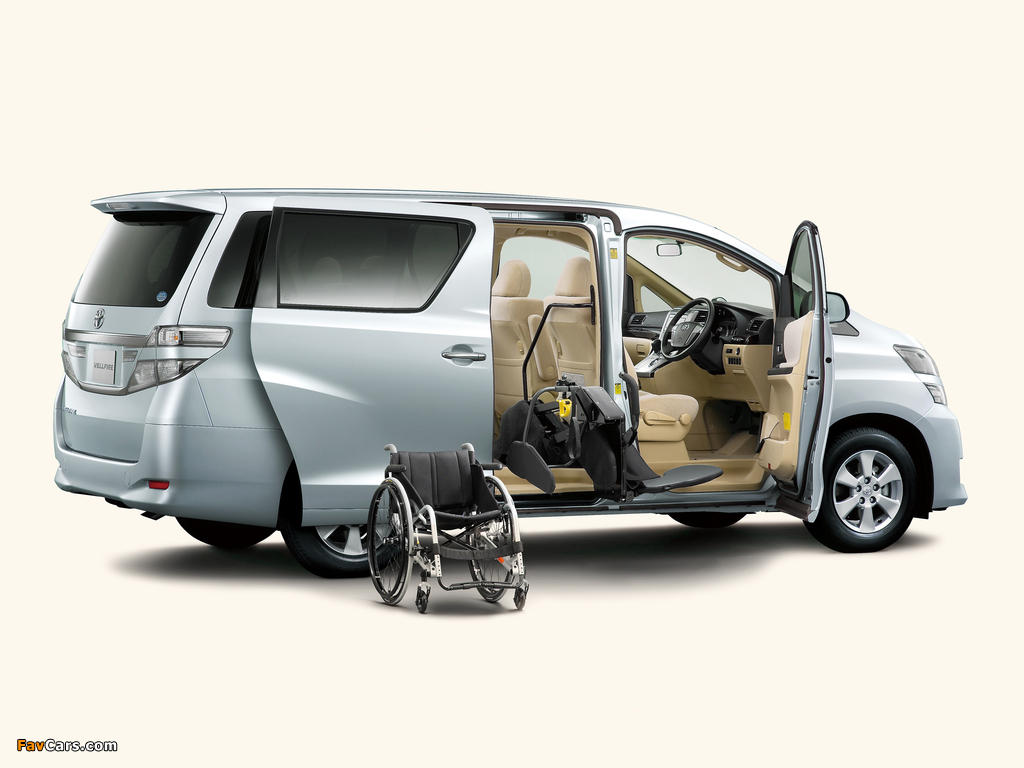 Toyota Vellfire 2.4 X (ANH20W) 2011 images (1024 x 768)