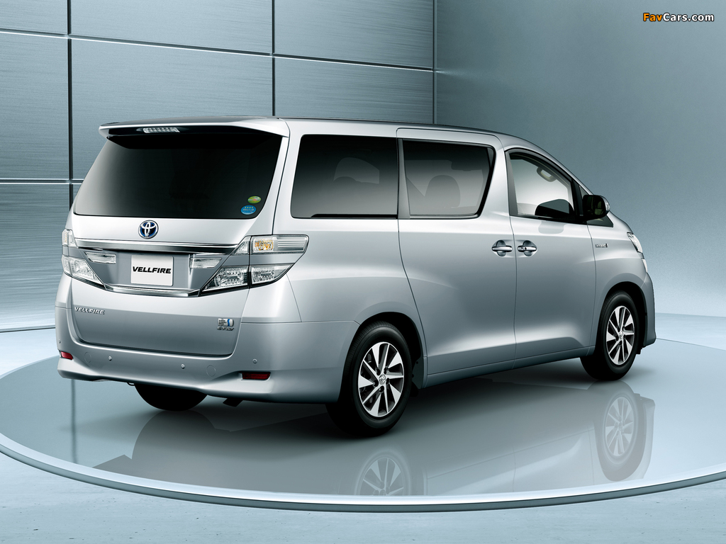 Toyota Vellfire Hybrid V L Edition 4WD (ATH20W) 2011 photos (1024 x 768)