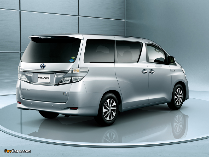 Toyota Vellfire Hybrid V L Edition 4WD (ATH20W) 2011 photos (800 x 600)