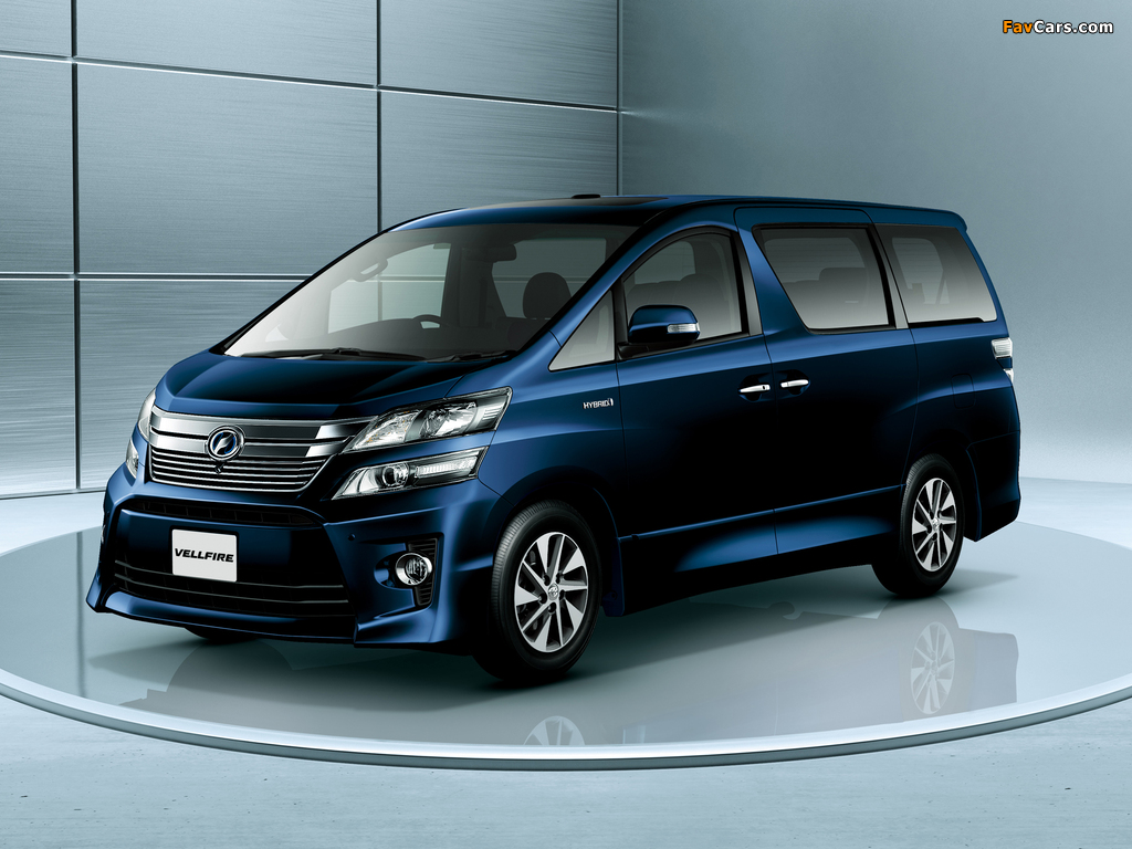 Toyota Vellfire Hybrid ZR G Edition 4WD (ATH20W) 2011 photos (1024 x 768)