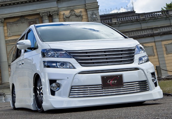 Toyota Vellfire Custom by 2Crave (ATH20W) 2012 wallpapers