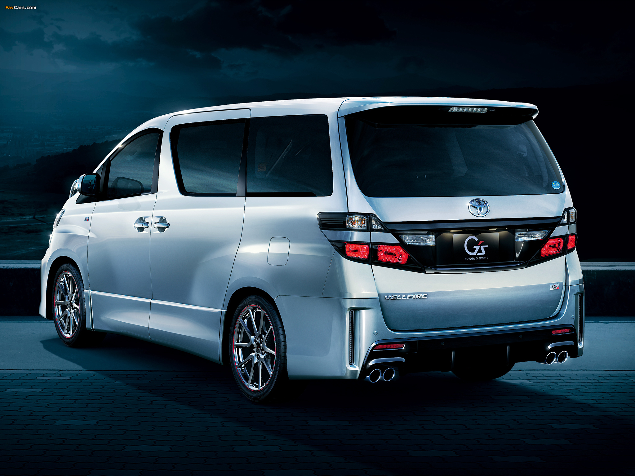 Toyota Vellfire 2.4 Z Gs (ATH20W) 2012 pictures (2048 x 1536)