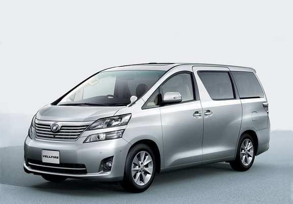 Toyota Vellfire 2.4 X 4WD (ANH25W) 2008–11 wallpapers
