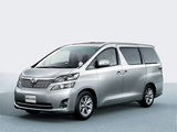 Toyota Vellfire 2.4 X 4WD (ANH25W) 2008–11 wallpapers