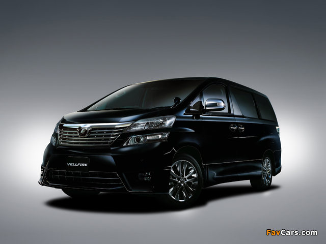 Toyota Vellfire 3.5 Z Platinum Selection II Type Gold (GGH20W) 2010–2011 wallpapers (640 x 480)