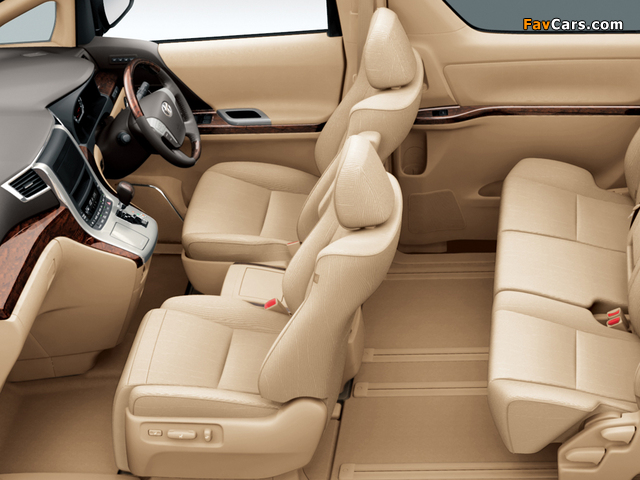 Toyota Vellfire 2.4 V (ANH20W) 2011 wallpapers (640 x 480)
