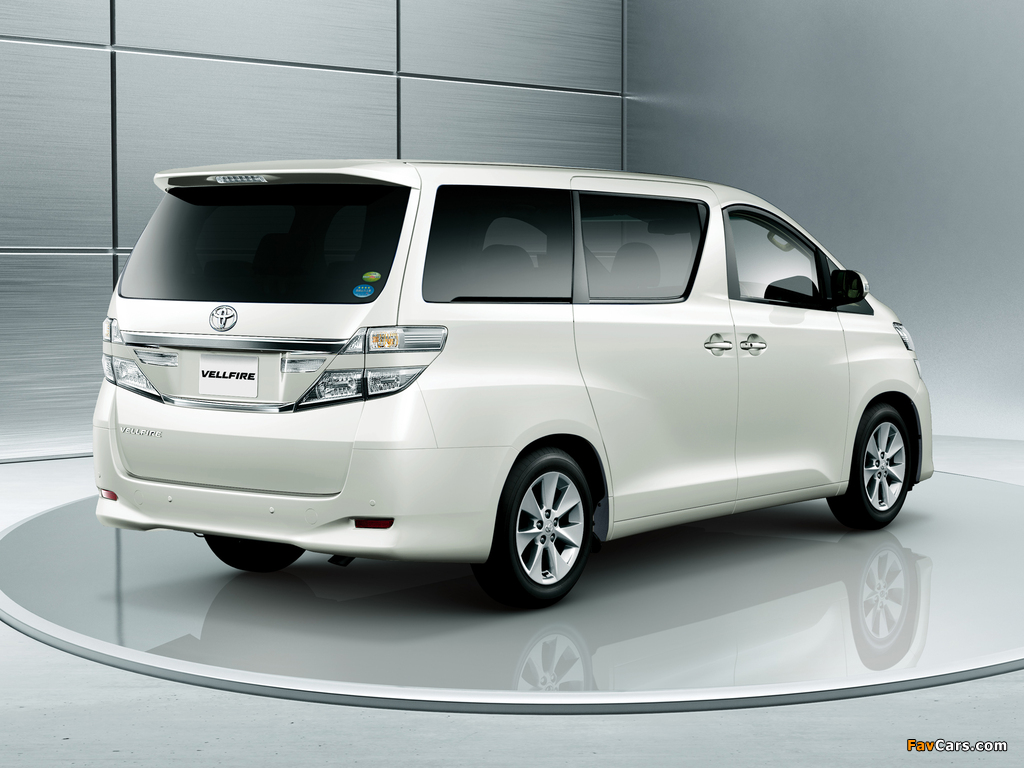 Toyota Vellfire 2.4 V (ANH20W) 2011 wallpapers (1024 x 768)