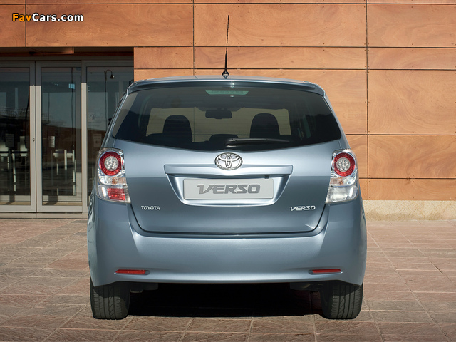 Images of Toyota Verso 2009 (640 x 480)