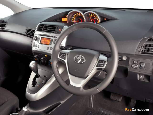 Pictures of Toyota Verso ZA-spec 2009 (640 x 480)