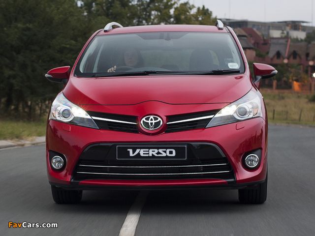 Toyota Verso ZA-spec 2013 wallpapers (640 x 480)