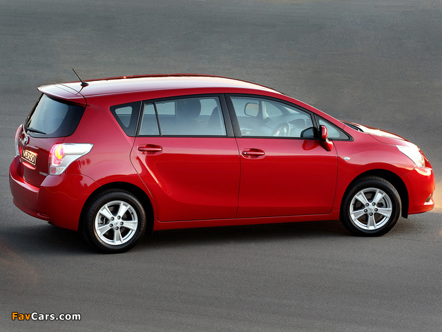 Toyota Verso ZA-spec 2009 wallpapers (640 x 480)