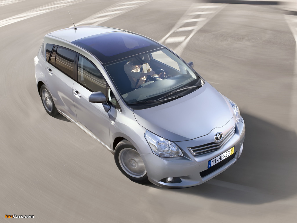 Toyota Verso 2009 wallpapers (1024 x 768)
