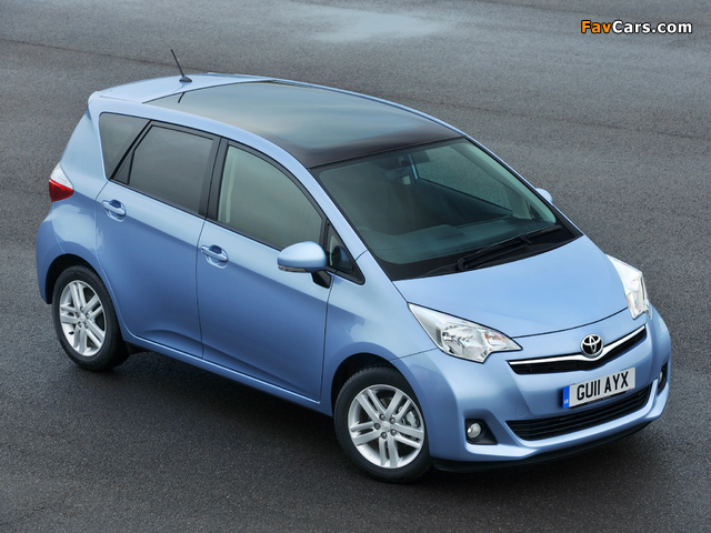 Toyota Verso-S UK-spec 2010 wallpapers (640 x 480)