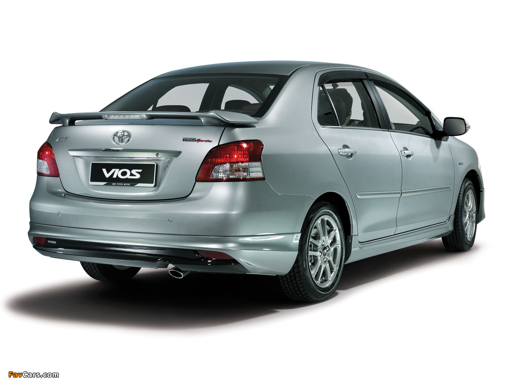 Images of TRD Toyota Vios Sportivo (XP90) 2008 (1024 x 768)