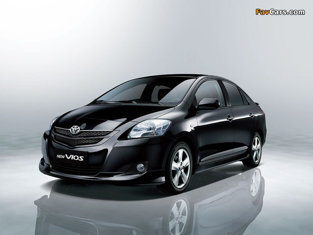 Toyota Vios (XP90) 2007 wallpapers (640 x 480)