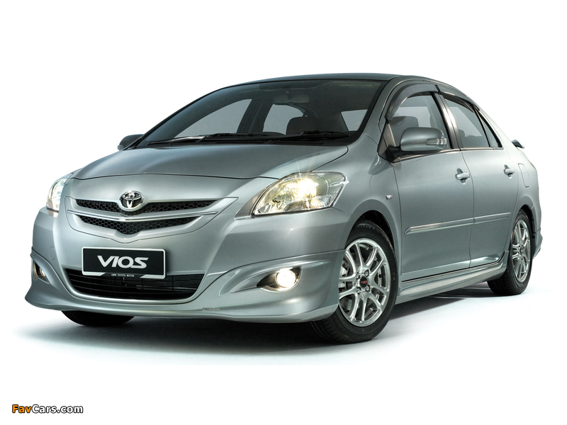 TRD Toyota Vios Sportivo (XP90) 2008 images (800 x 600)