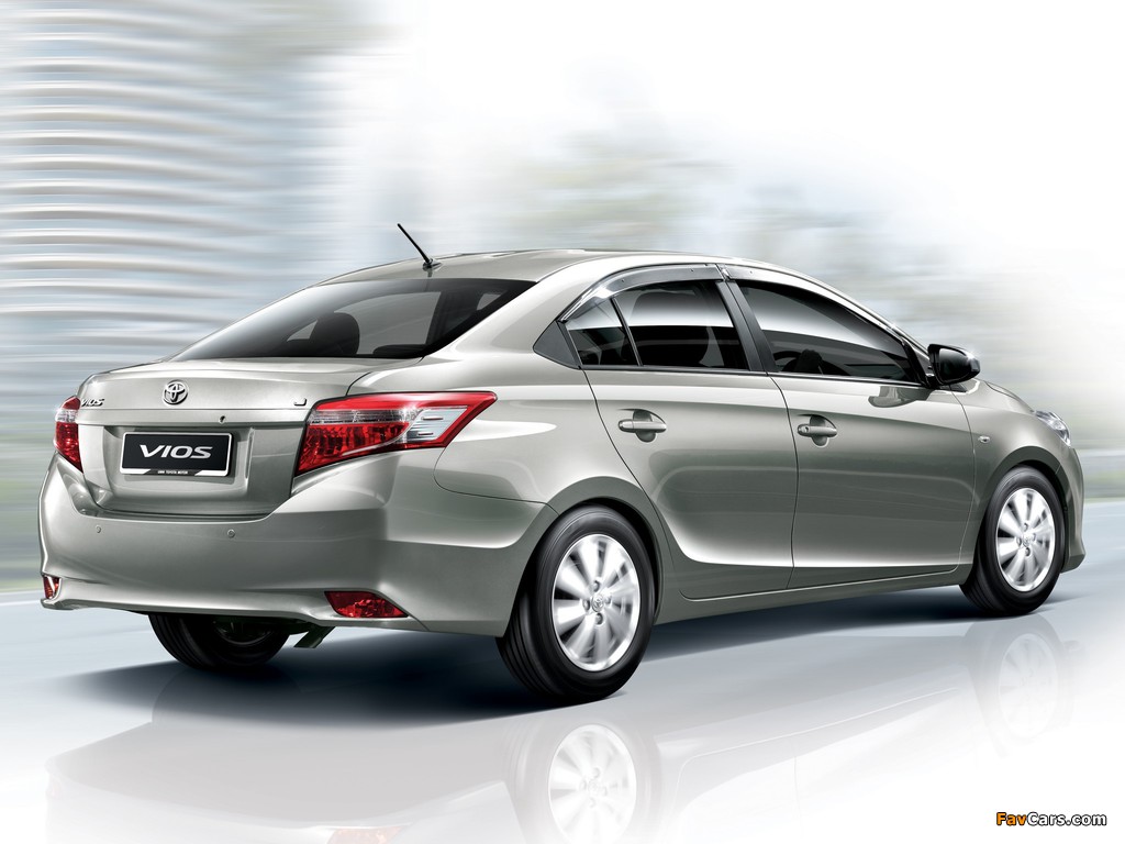 Toyota Vios 2013 wallpapers (1024 x 768)