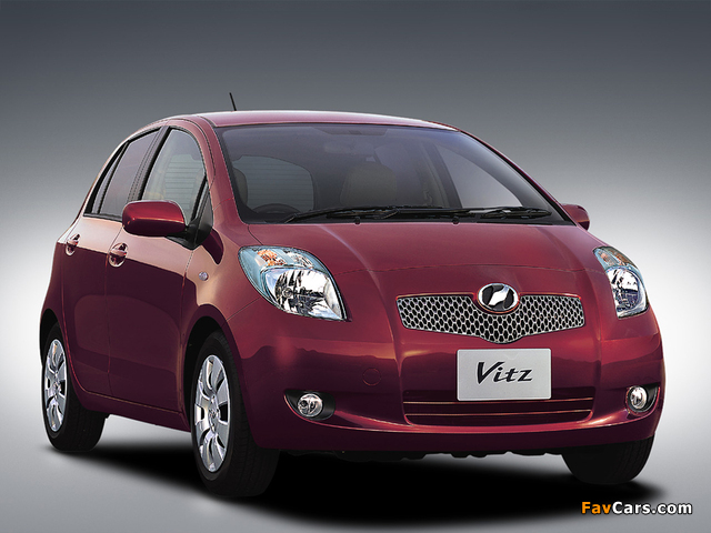 Images of Toyota Vitz ILL 2005–07 (640 x 480)