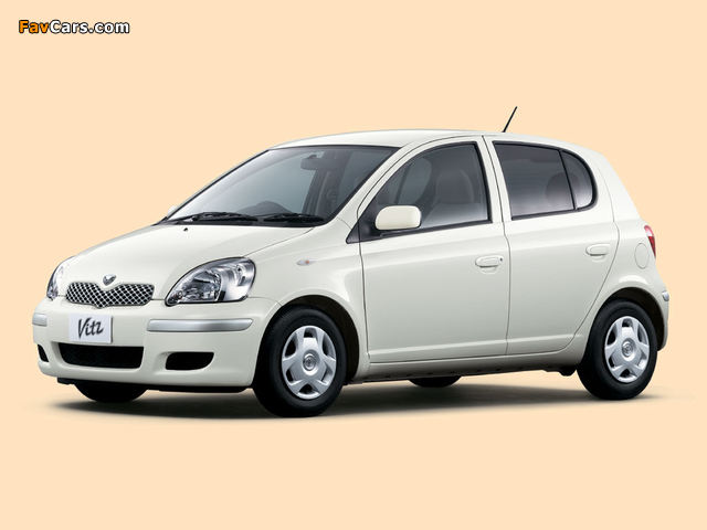 Images of Toyota Vitz F L Package NEO Edition 2004–05 (640 x 480)