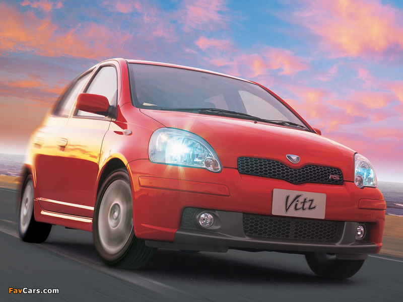 Photos of Toyota Vitz RS V Package 2002–03 (800 x 600)