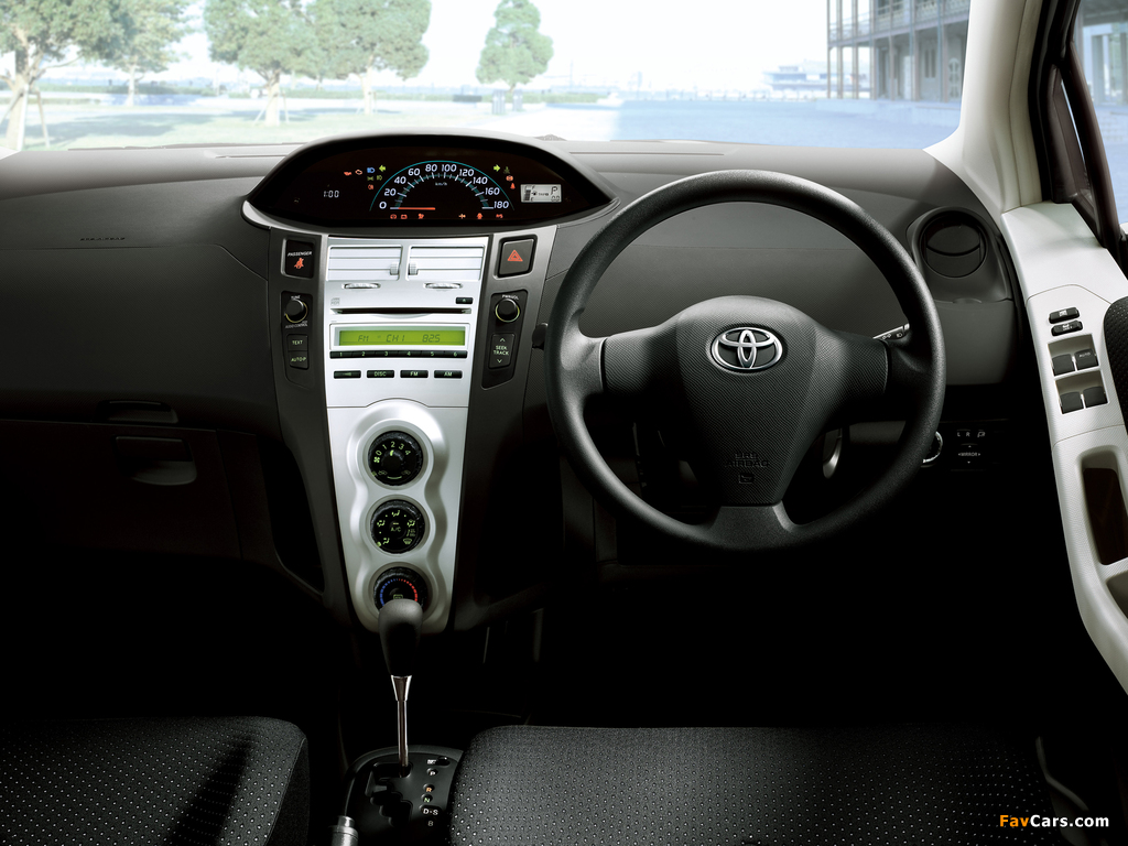 Pictures of Toyota Vitz 2005–07 (1024 x 768)