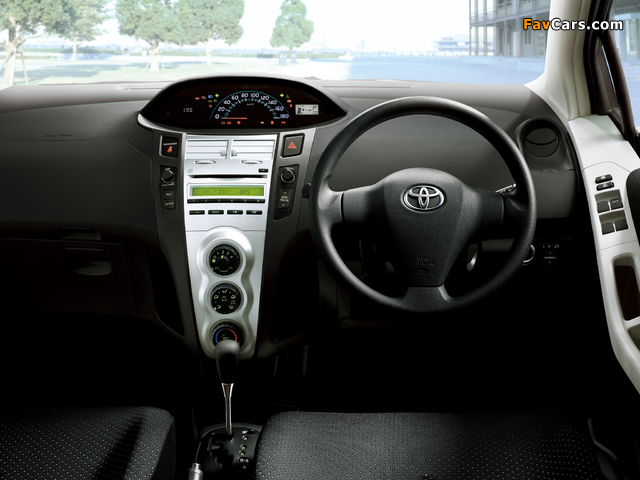 Pictures of Toyota Vitz 2005–07 (640 x 480)