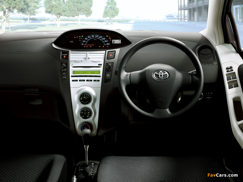 Pictures of Toyota Vitz 2005–07 (800 x 600)