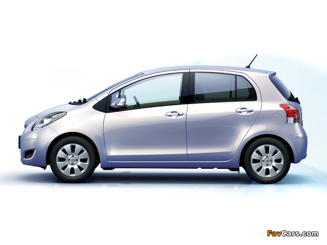 Pictures of Toyota Vitz 2007–10 (640 x 480)