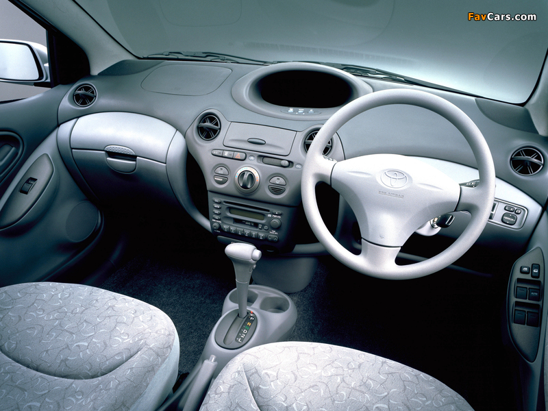Toyota Vitz 5-door 1999–2001 photos (800 x 600)