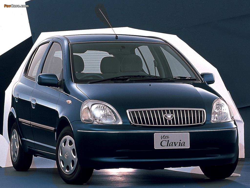 Toyota Vitz Clavia 1999–2002 pictures (1024 x 768)