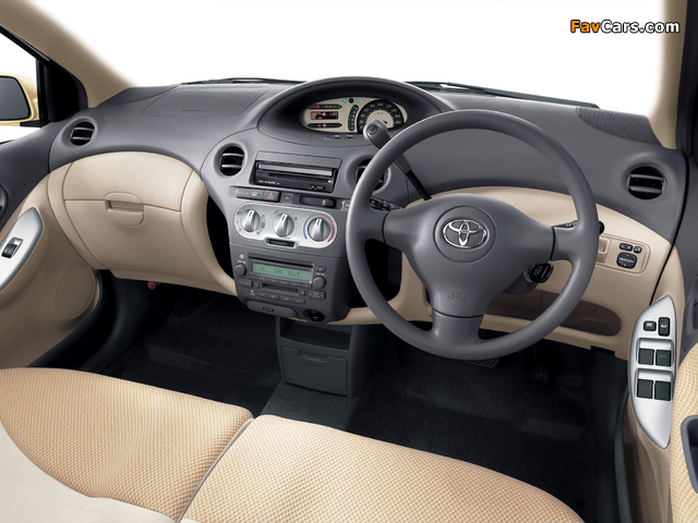 Toyota Vitz 5-door 2001–05 images (640 x 480)